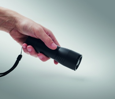 Logo trade promotional products image of: Small aluminium LED flashlight