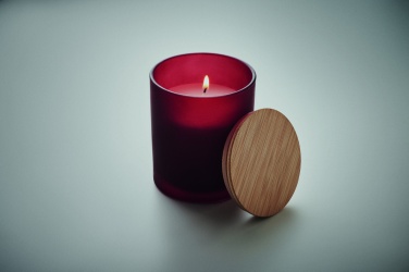Logo trade promotional gift photo of: Plant based wax candle 280 gr