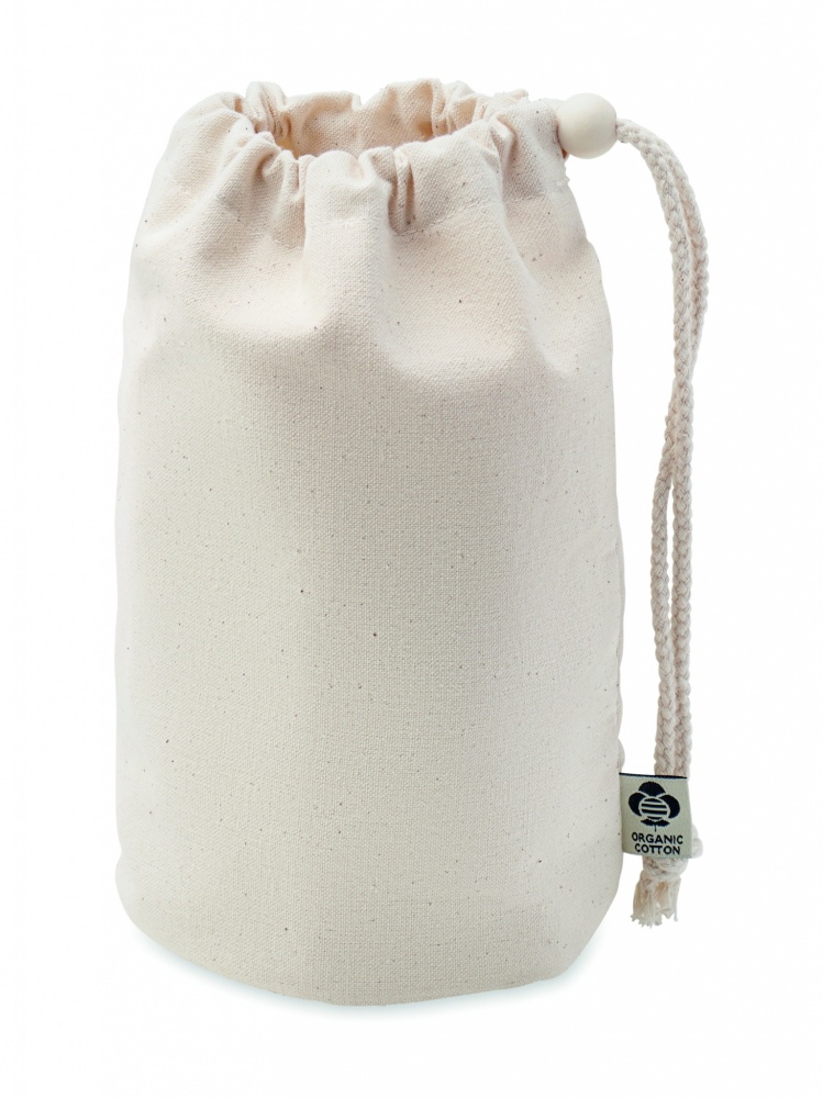 Logo trade promotional products image of: Small Organic cotton bag
