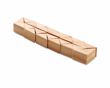 Logotrade corporate gift image of: Wooden puzzle/brain teaser