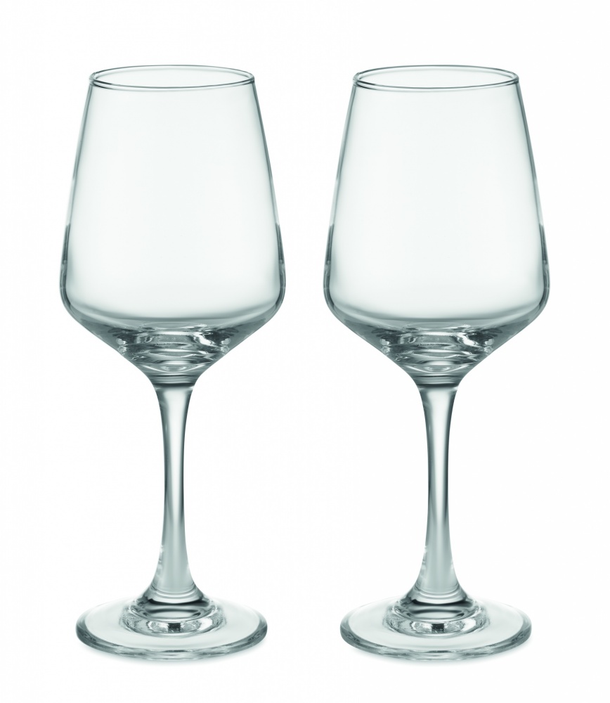 Logotrade promotional merchandise picture of: Set of 2 wine glasses