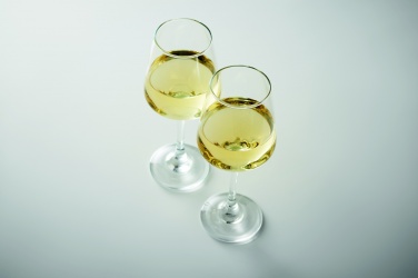 Logo trade promotional products picture of: Set of 2 wine glasses