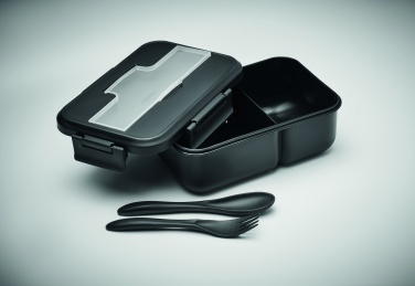 Logotrade promotional giveaway image of: Lunch box with cutlery in PP