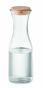 Logo trade corporate gifts image of: Recycled glass carafe 1L
