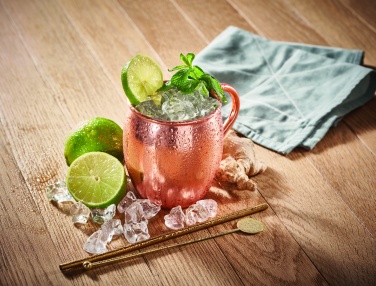 Logo trade promotional gifts image of: Cocktail copper mug 400 ml