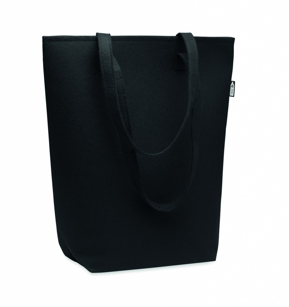 Logo trade promotional merchandise image of: RPET felt event/shopping bag