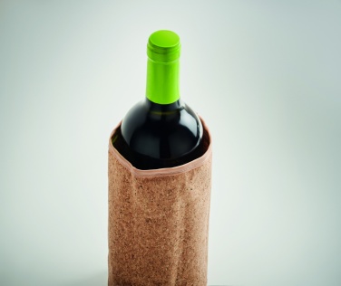 Logotrade promotional giveaway image of: Soft wine cooler in cork wrap