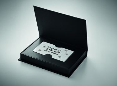 Logo trade promotional products image of: Gift card box