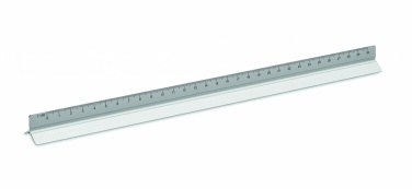 Logo trade corporate gifts image of: 30cm Ruler in aluminium