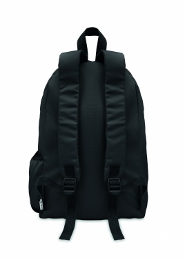 Logo trade corporate gifts image of: 600D RPET polyester backpack