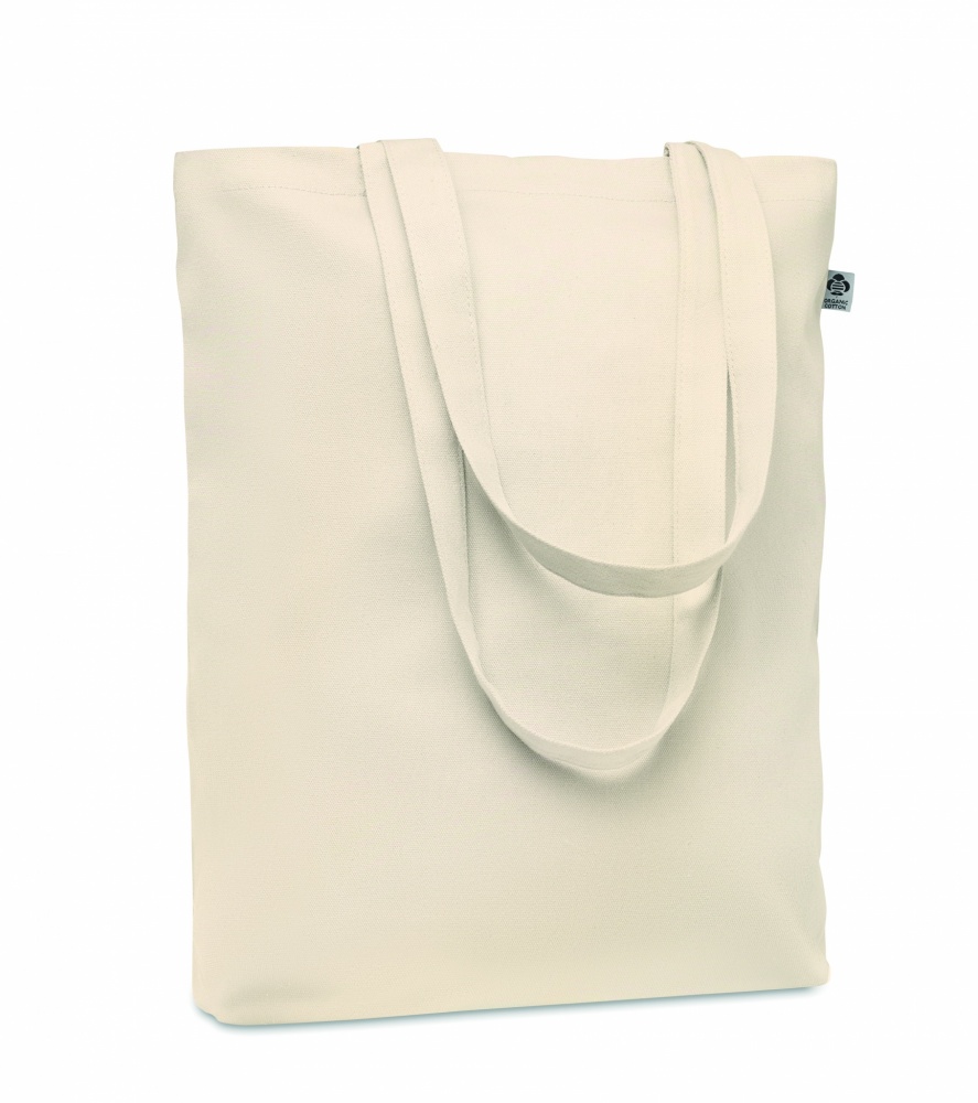 Logo trade corporate gifts picture of: Canvas shopping bag 270 gr/m²