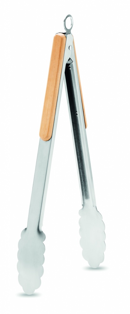 Logo trade promotional gift photo of: Stainless Steel Tongs