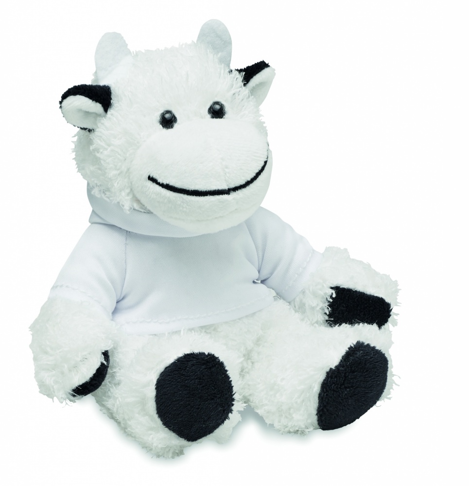 Logo trade business gift photo of: Teddy cow plush