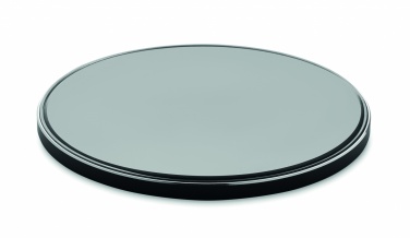 Logo trade promotional items image of: Glass wireless 10W charger