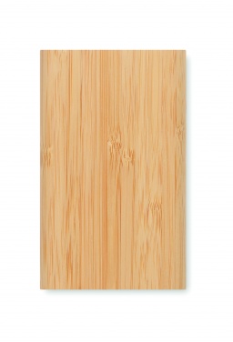Logotrade corporate gift picture of: 4000 mAh Bamboo power bank