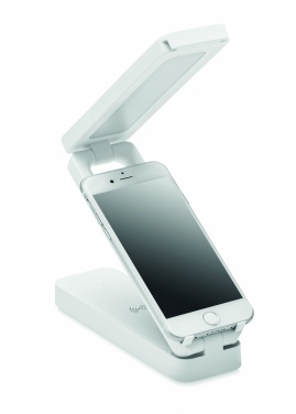 Logo trade advertising product photo of: Lamp and wireless charger 10W