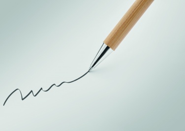 Logotrade promotional merchandise photo of: Bamboo twist type ball pen