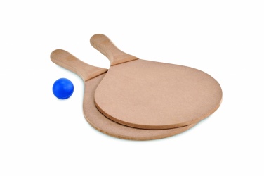 Logo trade promotional giveaways picture of: Beach tennis set