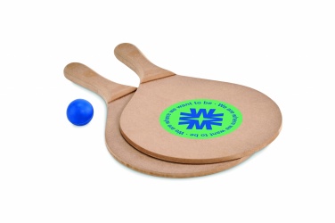 Logo trade advertising product photo of: Beach tennis set