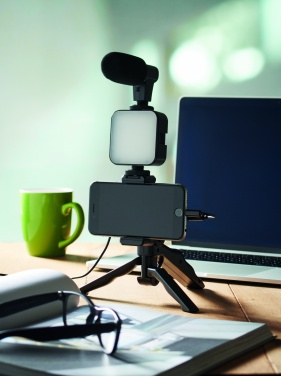 Logo trade promotional merchandise photo of: Smartphone video kit