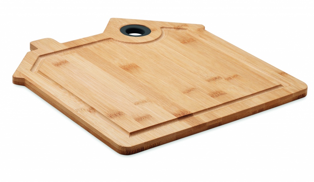 Logotrade promotional products photo of: Bamboo house cutting board