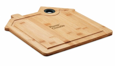 Logotrade promotional giveaway image of: Bamboo house cutting board