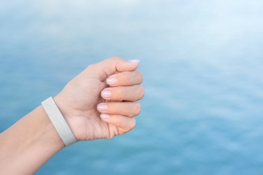 Logo trade corporate gifts image of: Sheet of seed paper wristbands