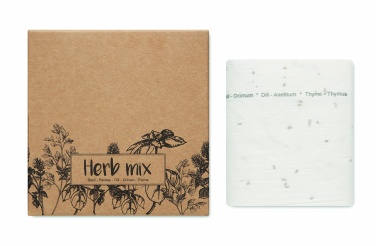 Logo trade promotional products image of: Herb seeds tape 3 meter