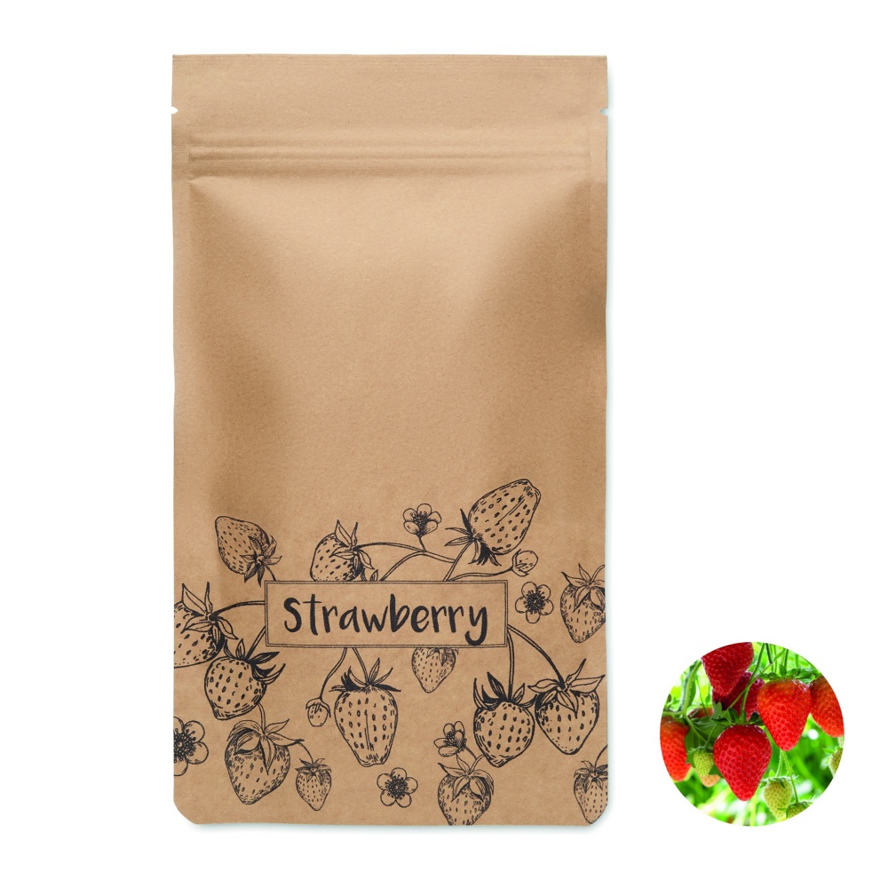 Logotrade promotional item picture of: Strawberry growing kit