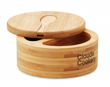 Logo trade promotional products picture of: Salt and pepper bamboo box