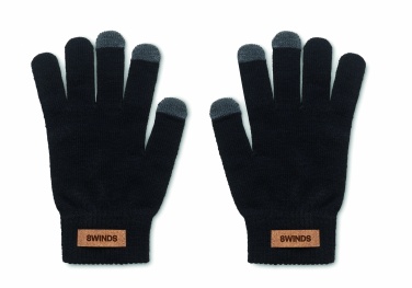 Logo trade promotional item photo of: RPET tactile gloves