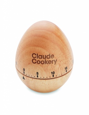 Logotrade promotional giveaway image of: Pine wood egg timer