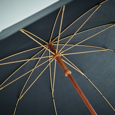 Logotrade promotional item image of: 23,5 inch RPET/bamboo umbrella