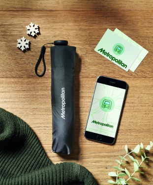 Logotrade promotional giveaway image of: Light folding umbrella 100gr
