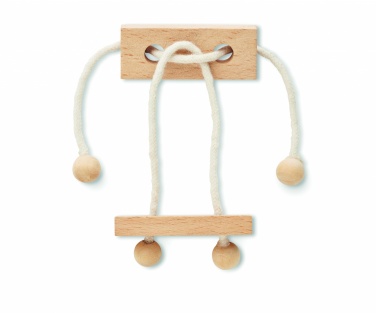 Logotrade advertising products photo of: Wooden brain teaser rectangle