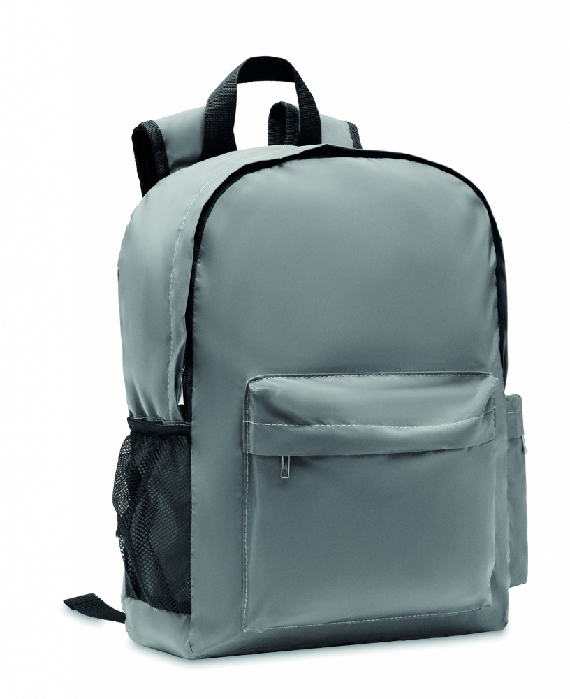 Logo trade advertising products picture of: High reflective backpack 190T