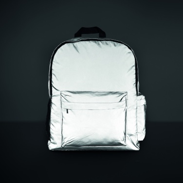Logotrade promotional item picture of: High reflective backpack 190T