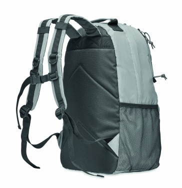 Logo trade promotional gifts image of: High reflective backpack 190T