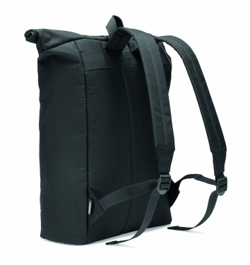 Logotrade business gift image of: 600D RPET rolltop backpack