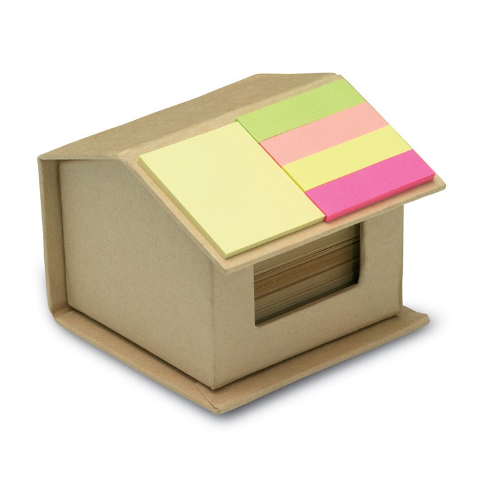 Logotrade promotional items photo of: Memo/sticky notes pad recycled