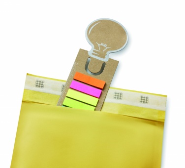 Logo trade corporate gifts picture of: Bookmark with sticky memo pad