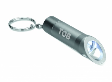 Logotrade promotional merchandise image of: Metal torch key ring Ylivieska