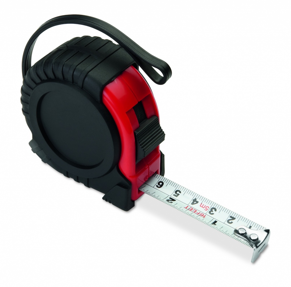 Logo trade promotional giveaways picture of: Measuring tape 5m