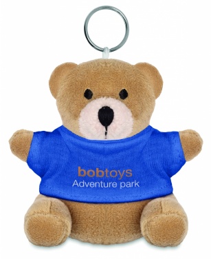 Logo trade advertising products image of: Teddy bear key ring FINLAND