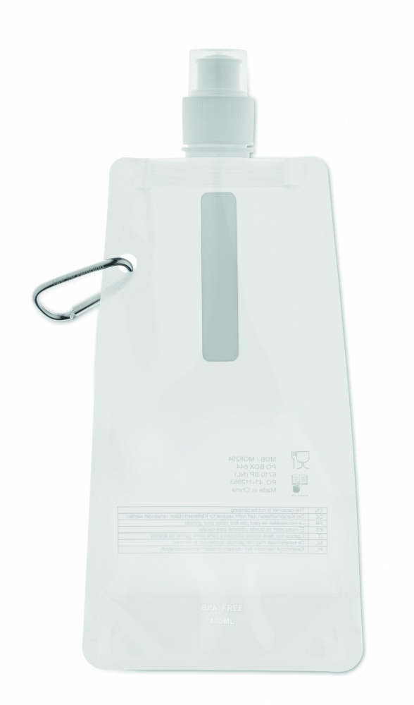 Logotrade advertising product image of: Foldable water bottle