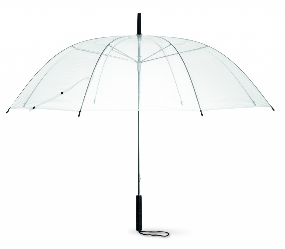 Logo trade promotional gift photo of: 23 transparent umbrella