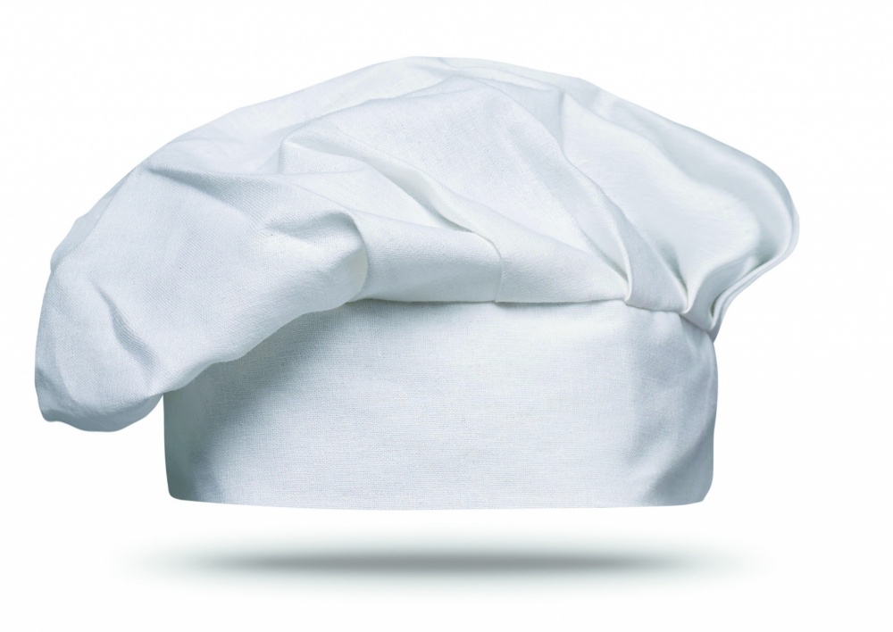 Logo trade corporate gifts picture of: Cotton chef hat 130 gsm