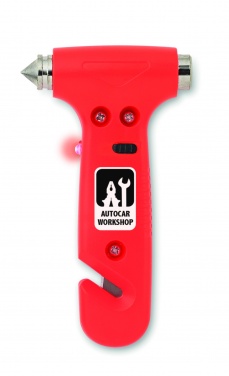 Logotrade promotional gift picture of: 3 in 1 Emergency hammer