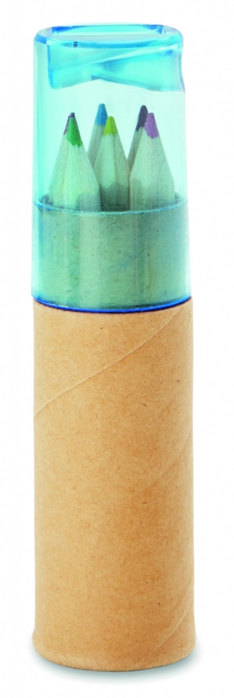 Logo trade promotional items image of: 6 coloured pencils