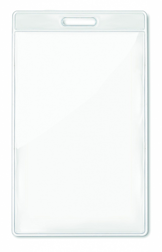 Logotrade business gifts photo of: Transparent badge 7.5cmx12.5cm